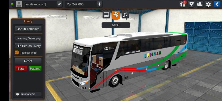 Download Mod Bussid Budiman Ecoline