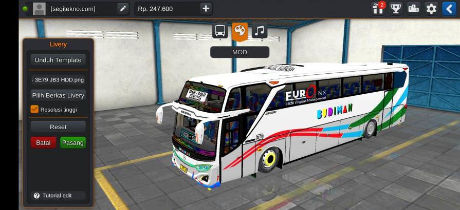 Mod Bussid Budiman