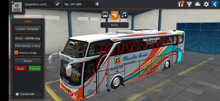 Mod Bussid Bus AKAP