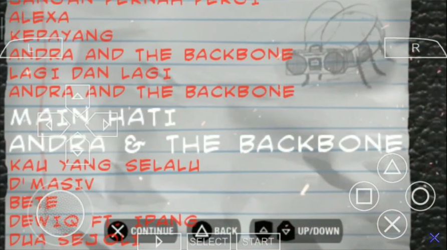 Lagu-Lagu Guitar Hero Indonesia PPSSPP
