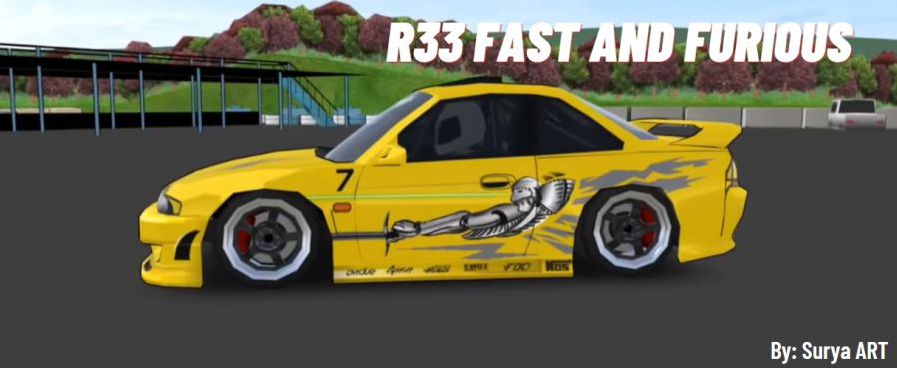 Livery FR Legends R33 Fast and Furious