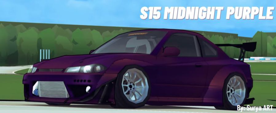 Livery FR Legends S15 Garasi DRIFT Midnight Purple