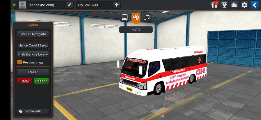 Download Mod Bussid Ambulance Elf