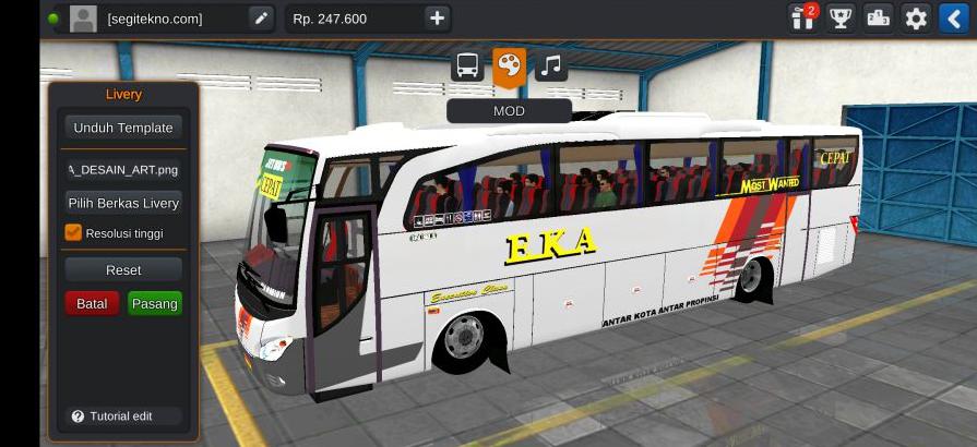 Mod Bussid Eka