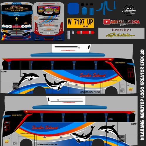 Download Livery & Mod Bussid Sumber Selamat JB2
