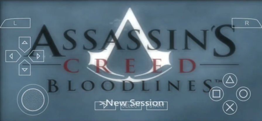 Assassins Creed Bloodlines PPSSPP UI