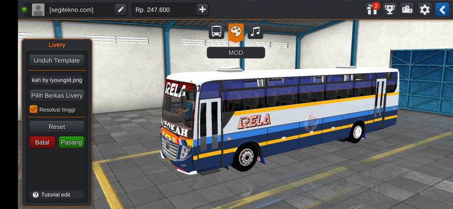 Download Mod Bussid Bus Bumel Nucleus