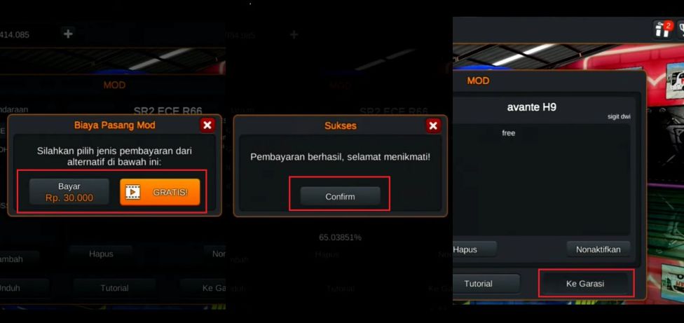 mengimport mod bus simulator indonesia
