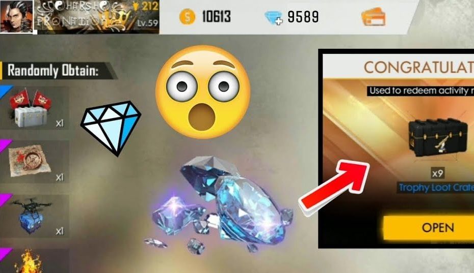 script diamond free fire