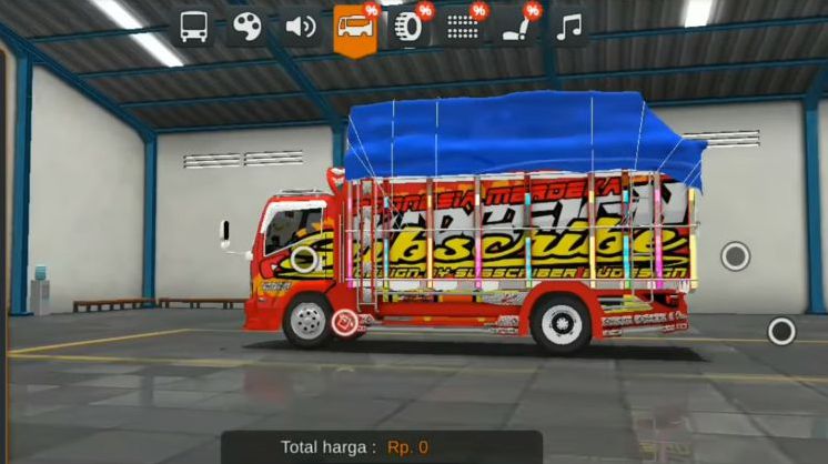 Tampilan Truk Dari Kodename Bussid NMR71