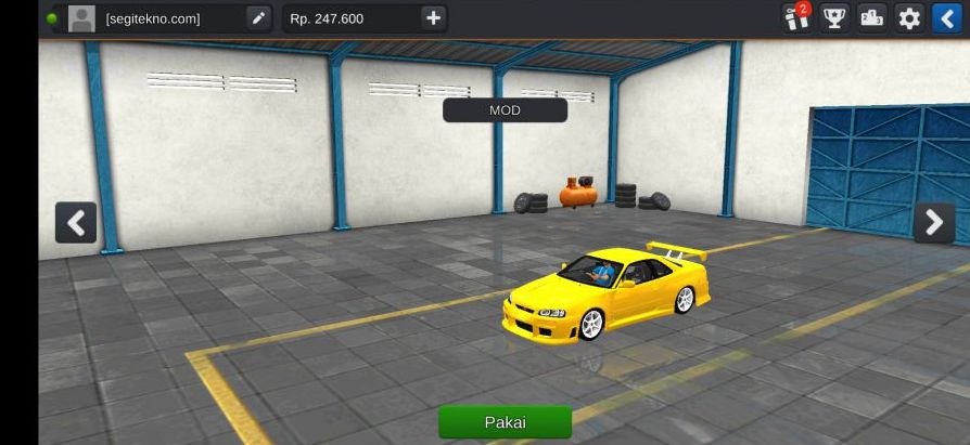 Mod Bussid Nissan Skyline GTR 1990 Custom