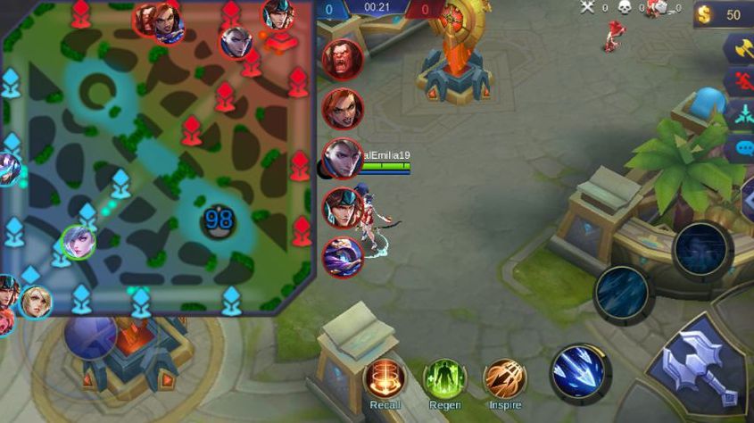 Aplikasi Hack Akun Mobile Legends Floating Minimap