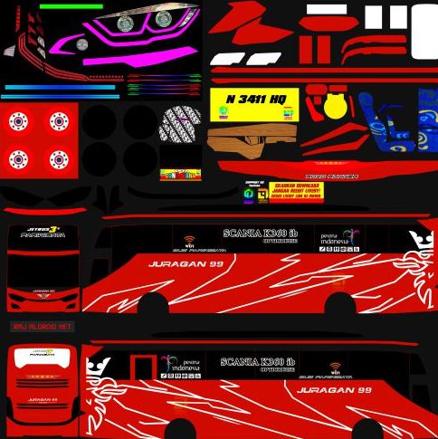 Livery Juragan 99 HD