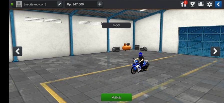 Download Mod Bussid MX King 150 Standar