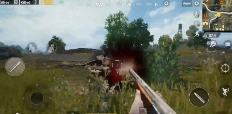 jejak kaki minimap pubg