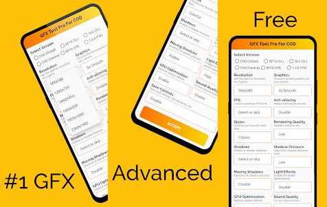 gfx tools COD mobile