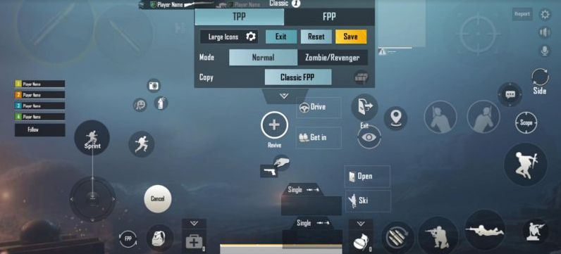 cara main 4 jari pubg mobile