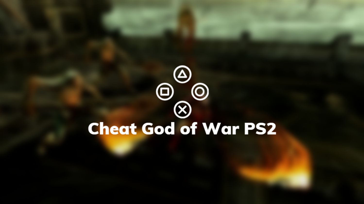 Cheat God of War PS2