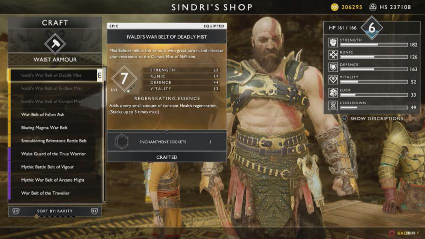  Niflheim Mist Armor