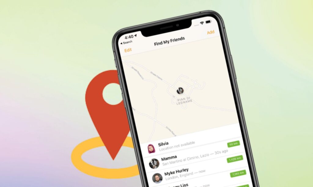 pelacakan lokasi melalui aplikasi