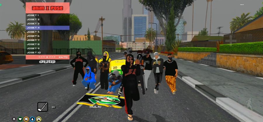 GTA SA Lite Mod Tawuran