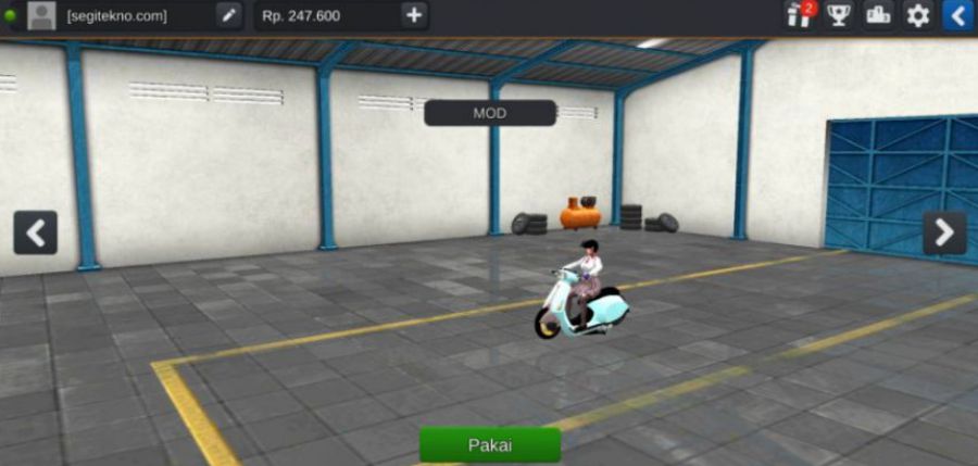 Mod Bussid Vespa Matic 