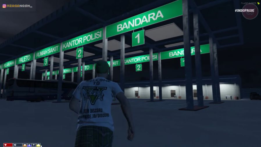 Cara Main GTA V Roleplay di Server Indopride