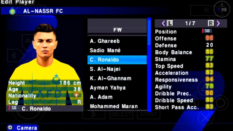 Download eFootball 2024 PPSSPP Transfer Terbaru