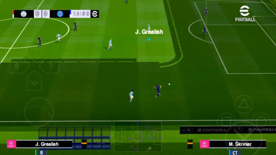 Download eFootball 2024 PPSSPP Camera PS5