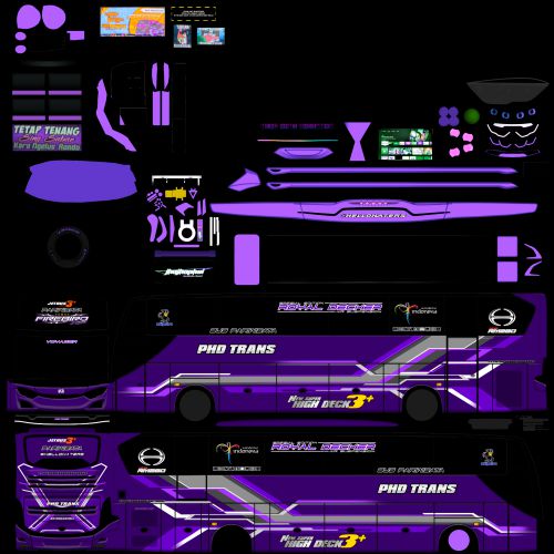 Download Livery Bussid PHD Trans