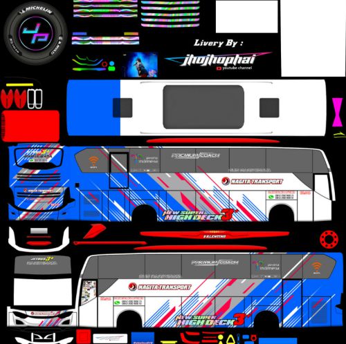 Download Livery Bussid Nagita Trans