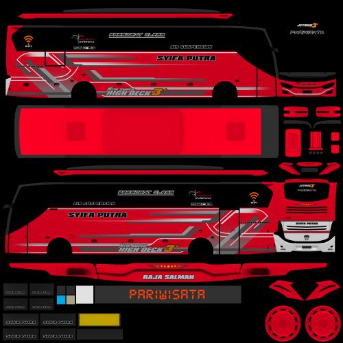 Download Livery Bussid Syifa Putra