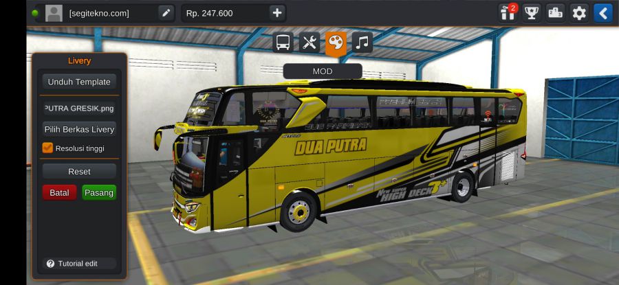 Download Mod Bussid Dua Putra