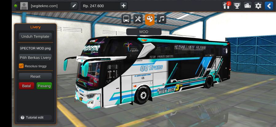 Download Mod Bussid QQ Trans