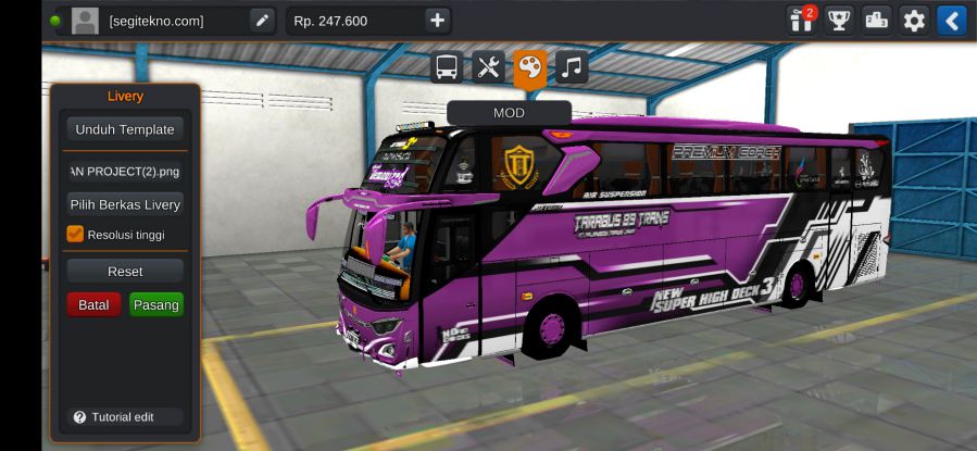 Download Mod Bussid RM280