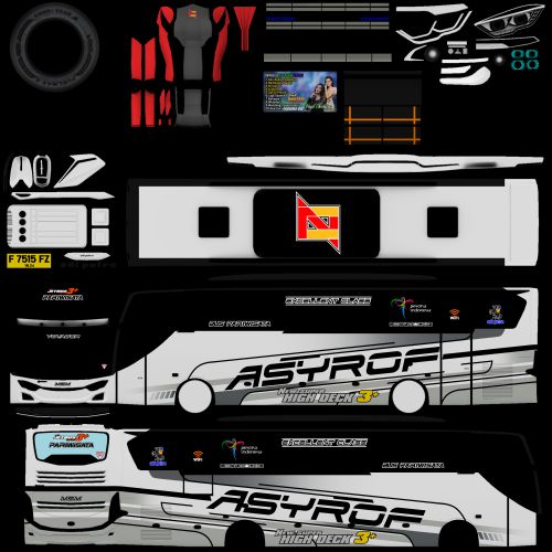 Download Livery Mod Bussid Fadel