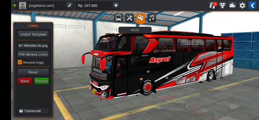 Download Mod Bussid Asyrof