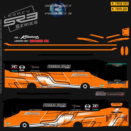 Download Livery Mod Bussid SR3 Panorama