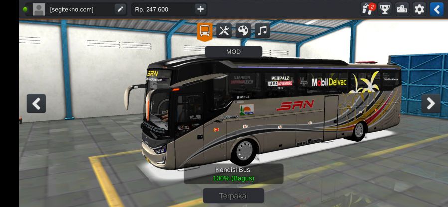 Download Mod Bussid SR3 Ultimate SAN