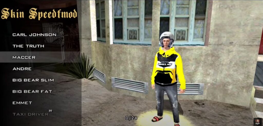 skin mod gta sa lite matic
